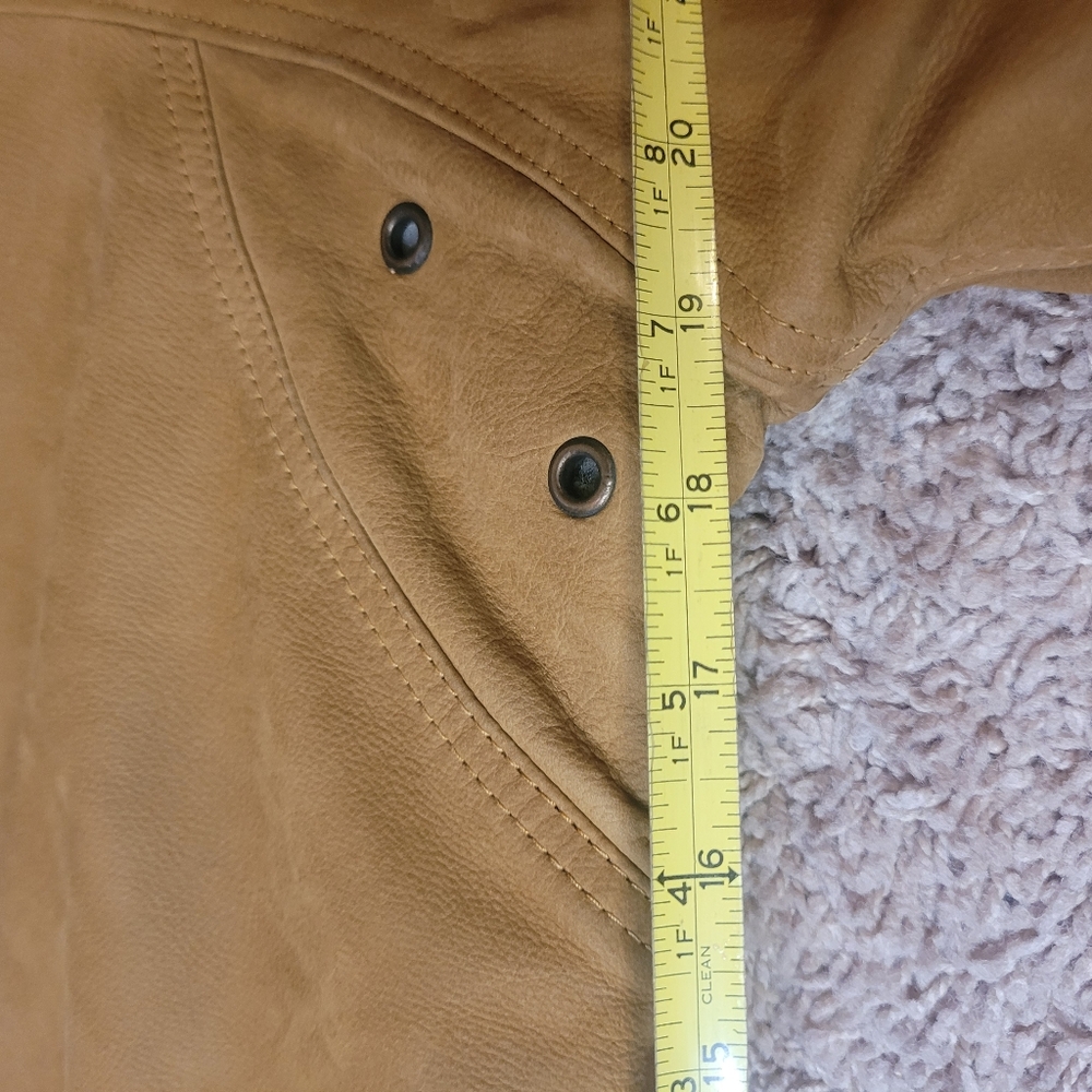 Ralph Lauren SOFT 100%GENUINE LEATHER Men's Coat - Picture 4 of 12